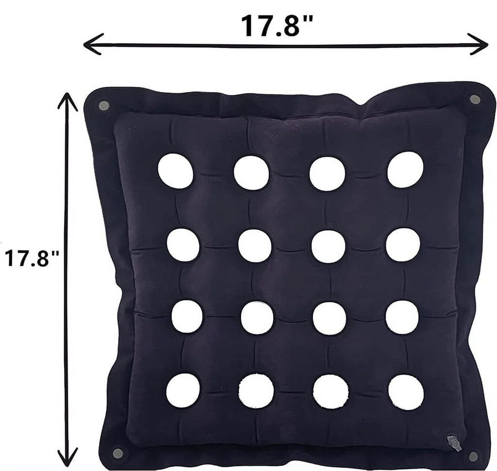 Tutuviw Cushion Sores Bed Sore Cushions for Butt Pressure Sore Cushions Bed Sores Treatment Buttocks Pillow with Inflatable Pump-Beige