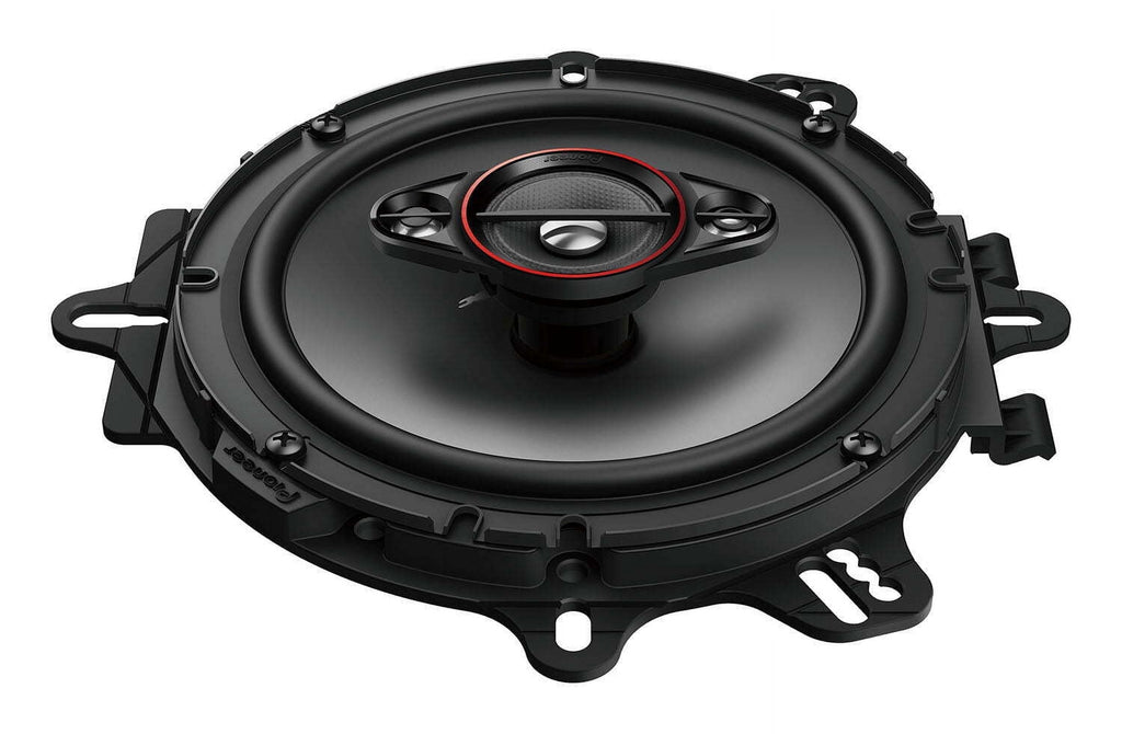 Pioneer TS-600M, 6-1/2" 4-way Coaxial Speakers, 320W Max Power | 11mm Tweeter and 11mm Super Tweeter and 1-5/8" Cone Midrange | Coaxial Speakers | (Sold in Pairs)
