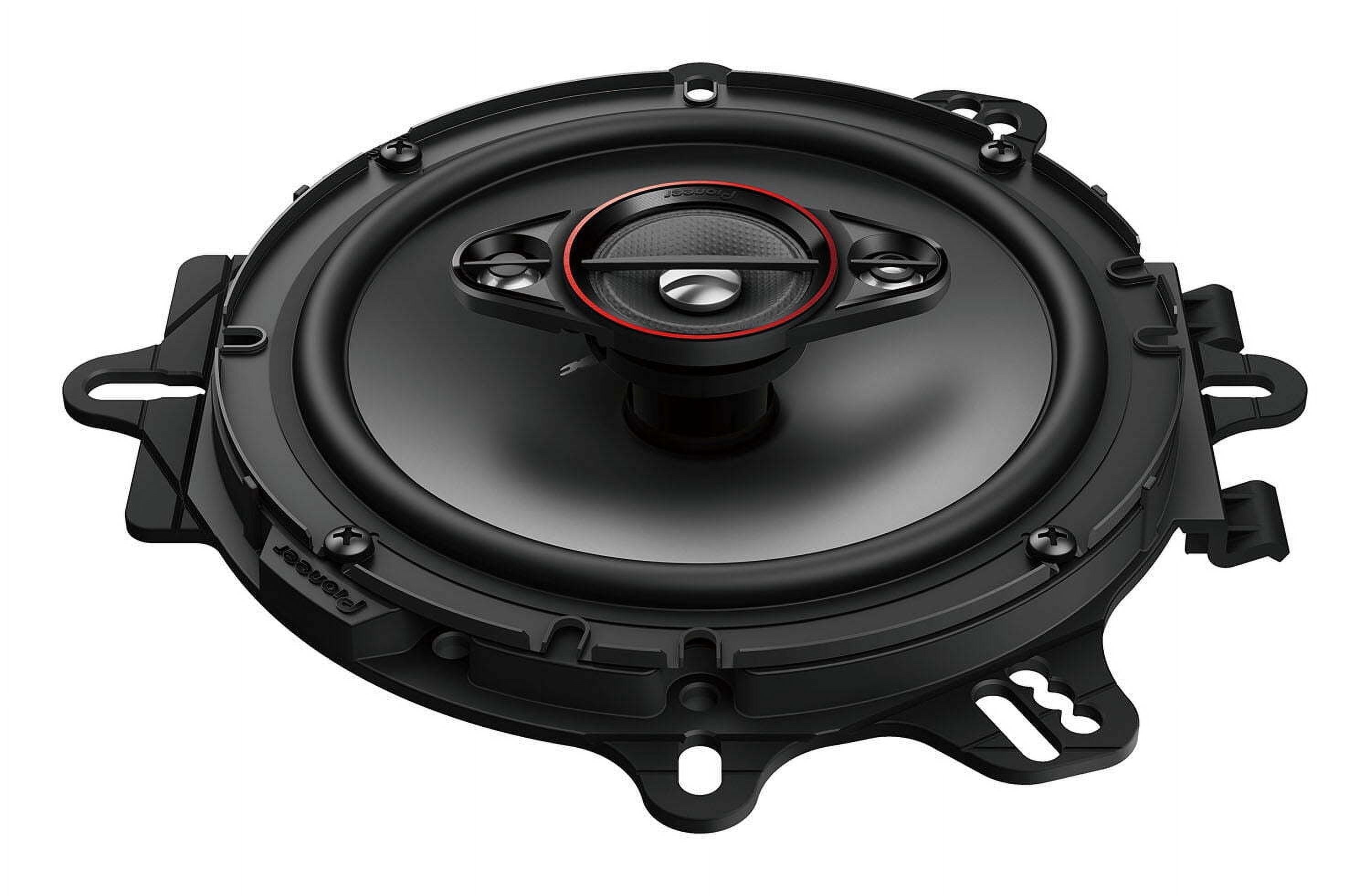 Pioneer TS-600M, 6-1/2" 4-way Coaxial Speakers, 320W Max Power | 11mm Tweeter and 11mm Super Tweeter and 1-5/8" Cone Midrange | Coaxial Speakers | (Sold in Pairs)