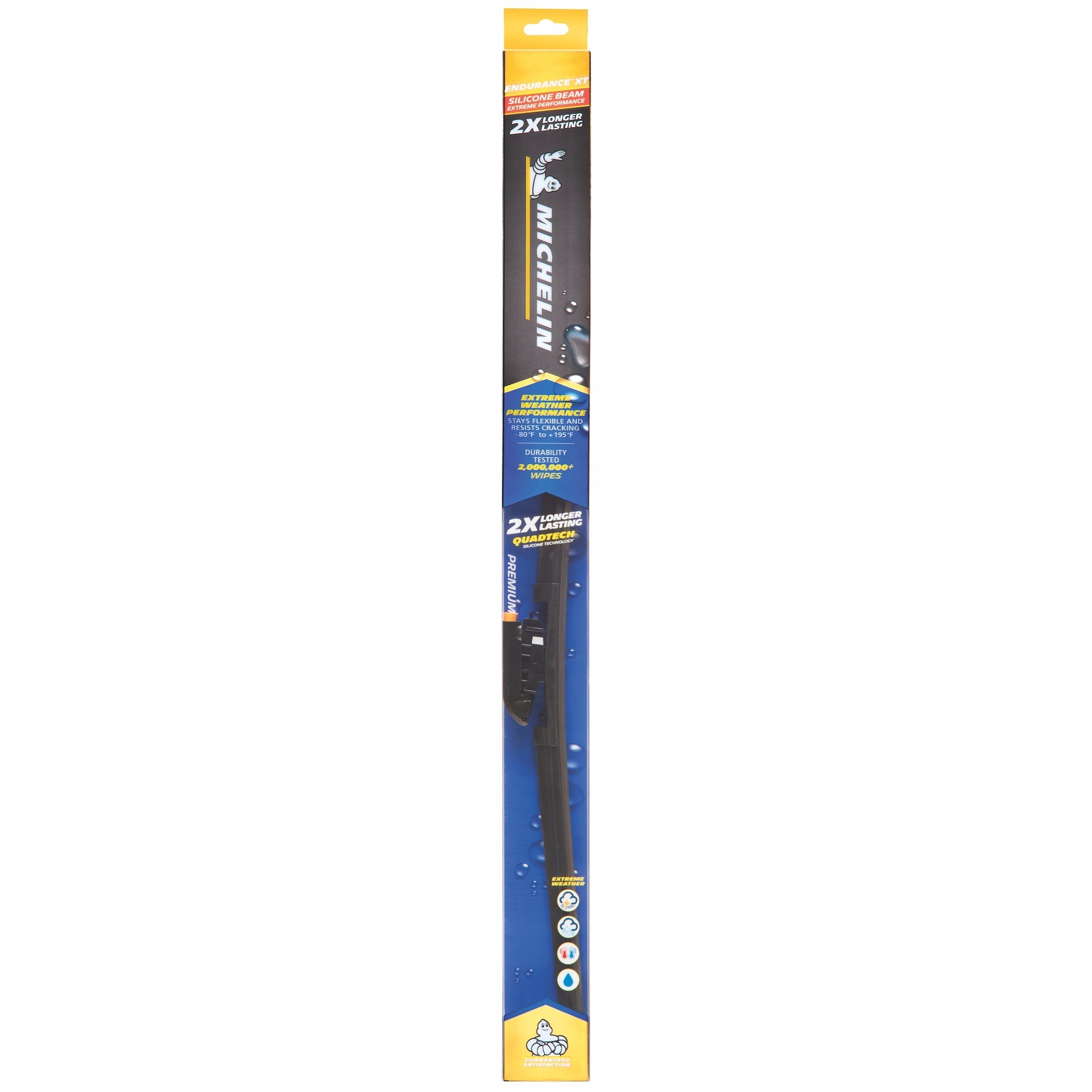 Michelin Endurance XT Advanced Silicone Wiper Blade 24",Last 2X Longer