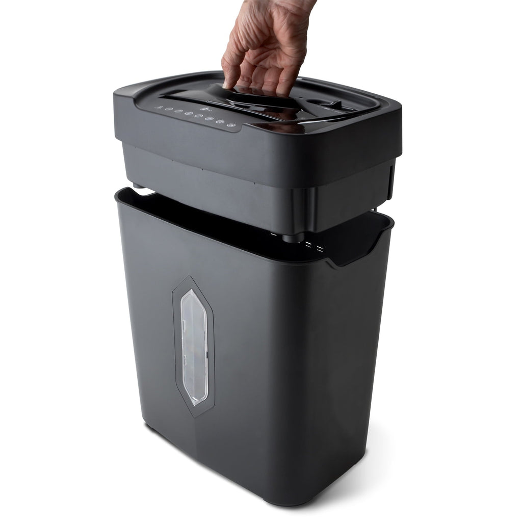 Aurora GB 12-Sheet Crosscut Paper and Credit Card Shredder with 5.2-Gallon Wastebasket