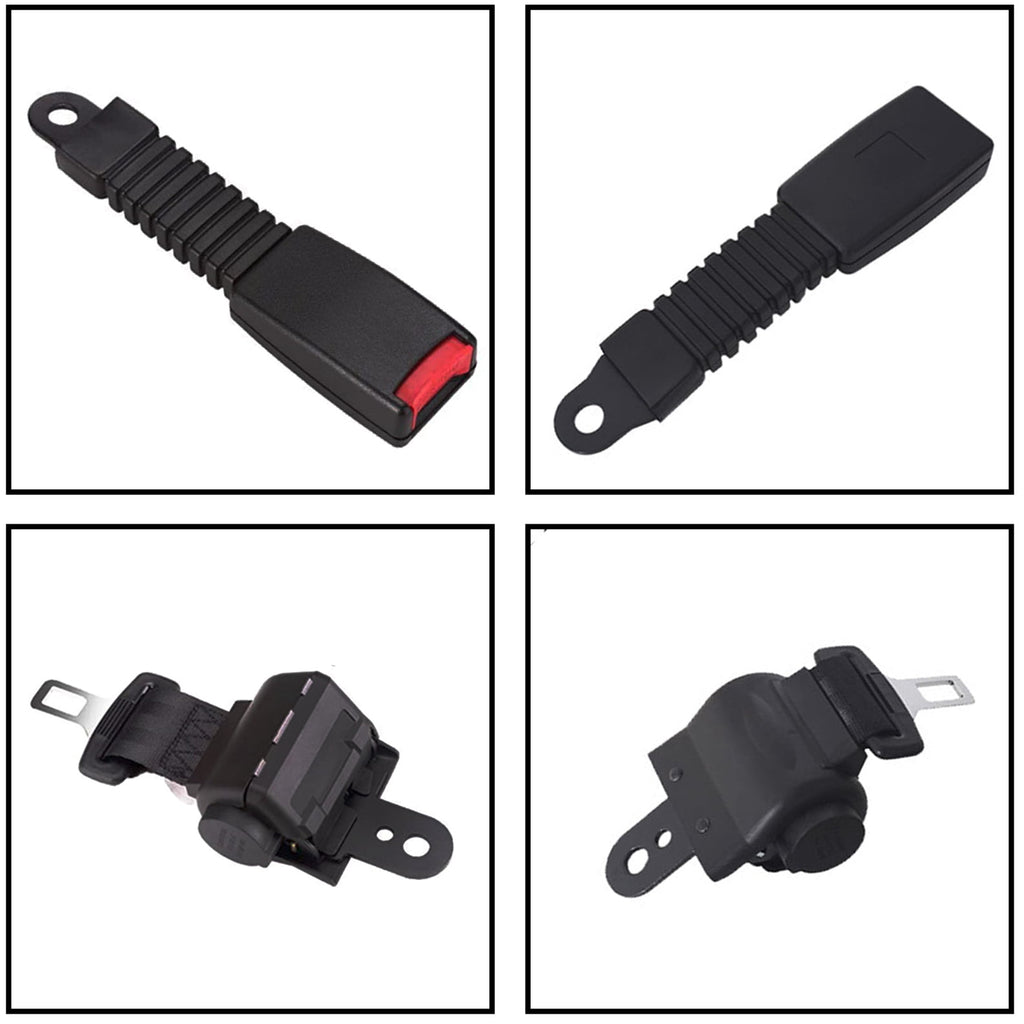 4-pack Seat Belts 42" with Buckles Retractable Universal for Yamaha EZGO Golf Cart Club Car