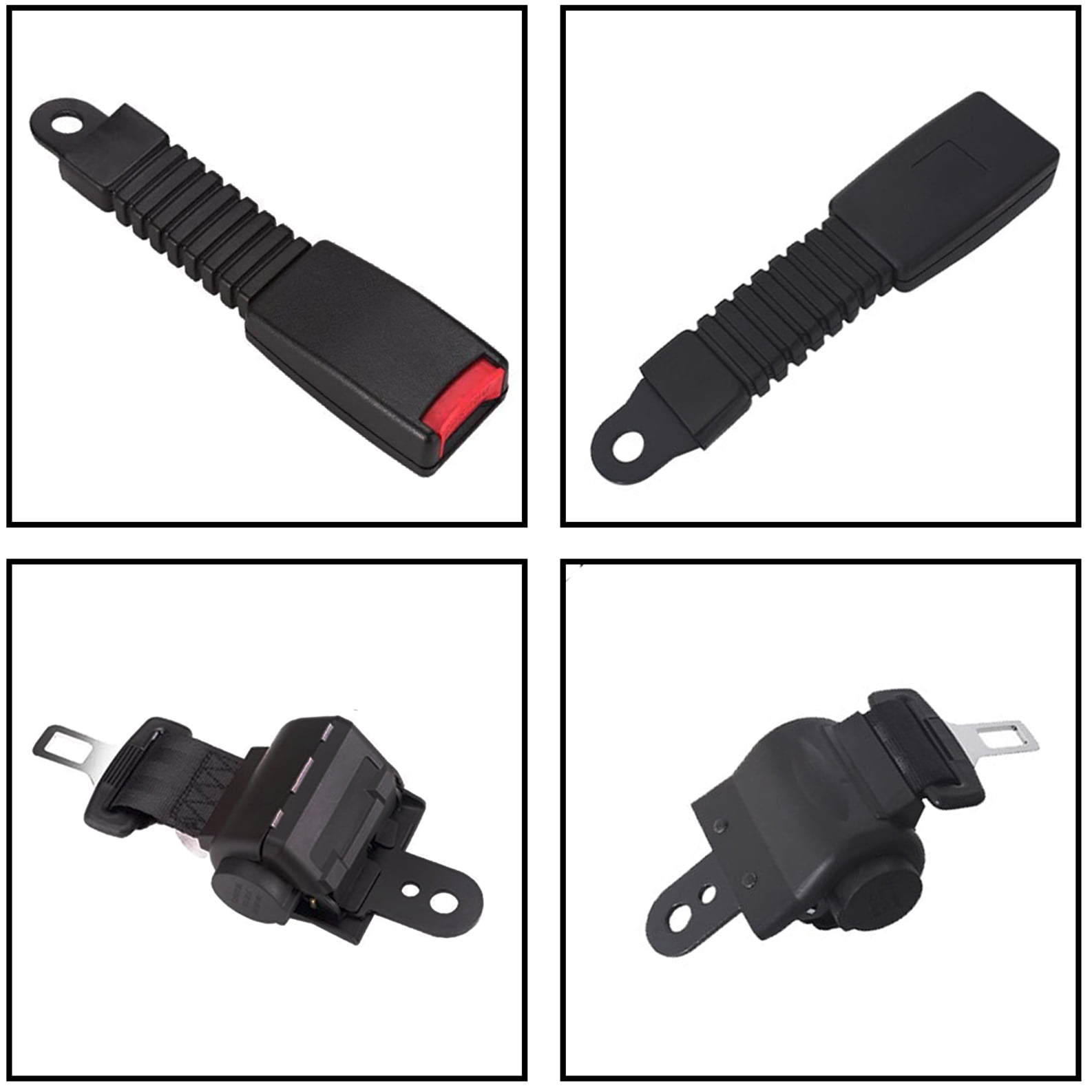 4-pack Seat Belts 42" with Buckles Retractable Universal for Yamaha EZGO Golf Cart Club Car