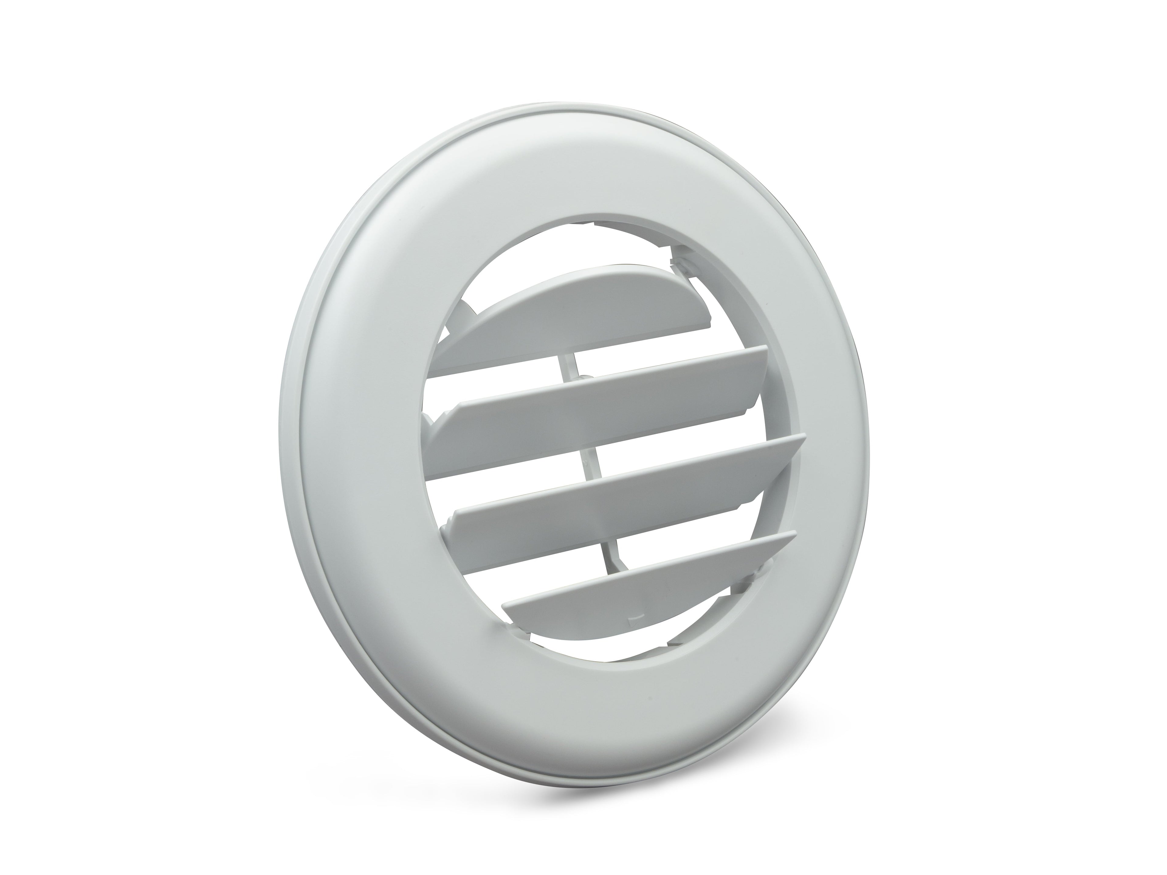 RV 1/4" Coolvent Deluxe Adjustable Ceiling Vent; Color: Polar White, Thetford