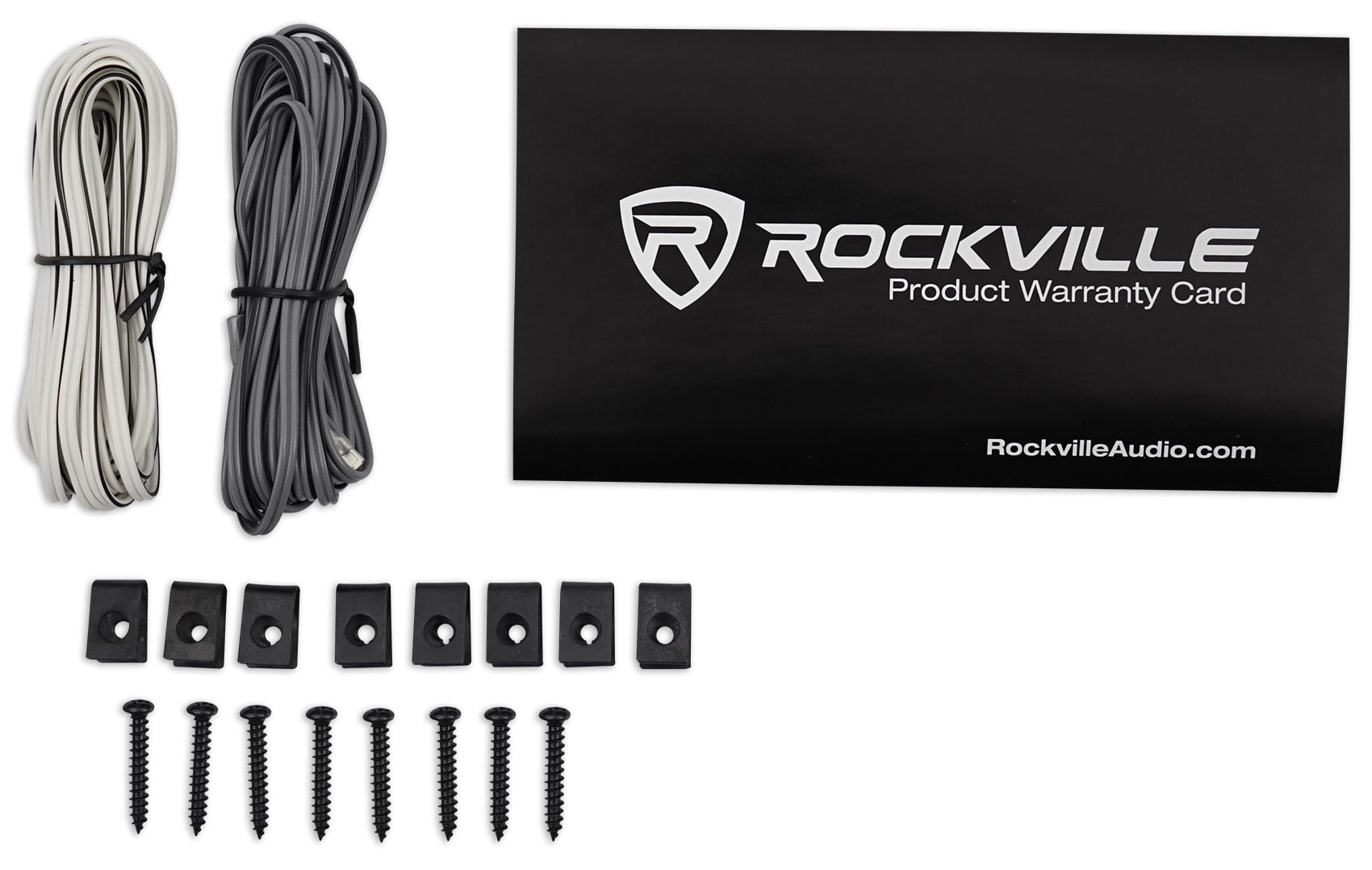 (4) Rockville RV68.3A 6x8" Car Speakers+Amplifier+Powered Hidden Spare Tire Sub