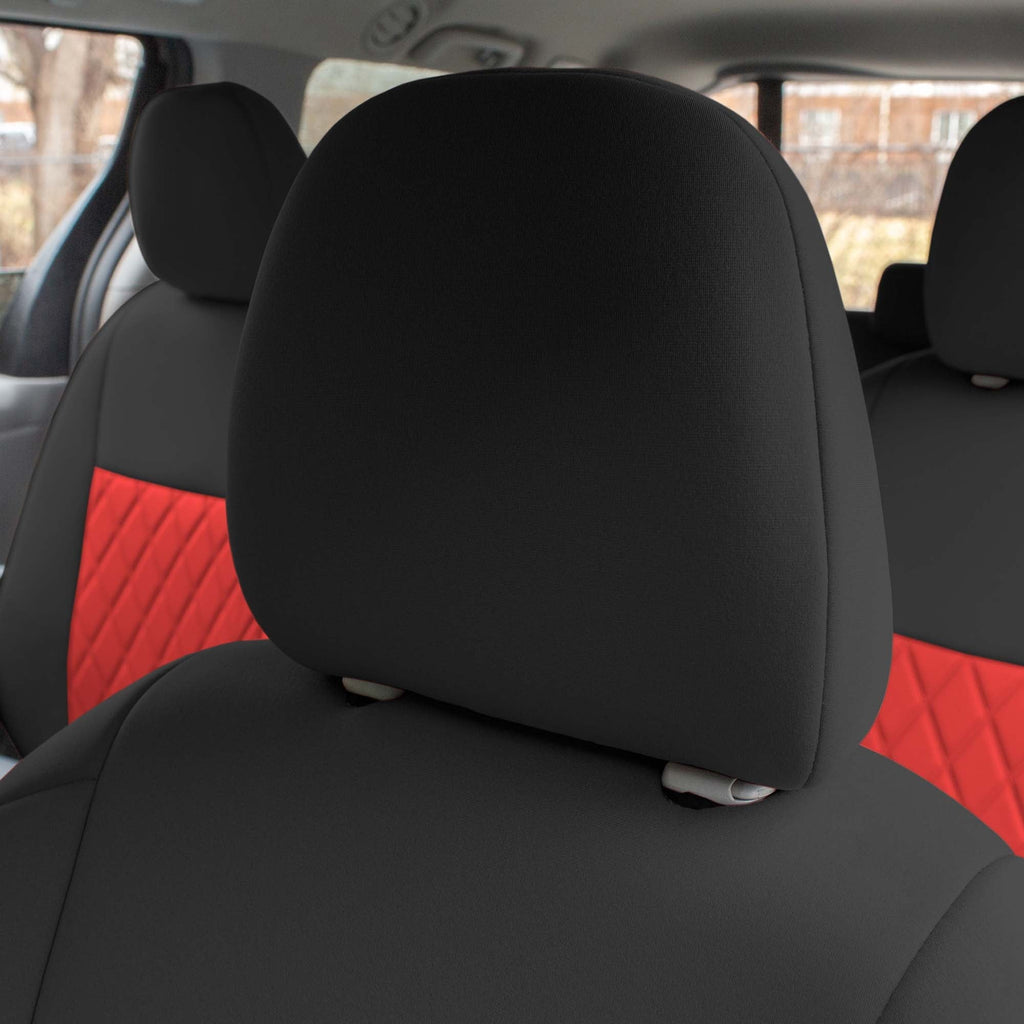 FH Group Waterproof Neoprene Custom Fit Car Seat Covers for 2011-20 Toyota Sienna - Front Set