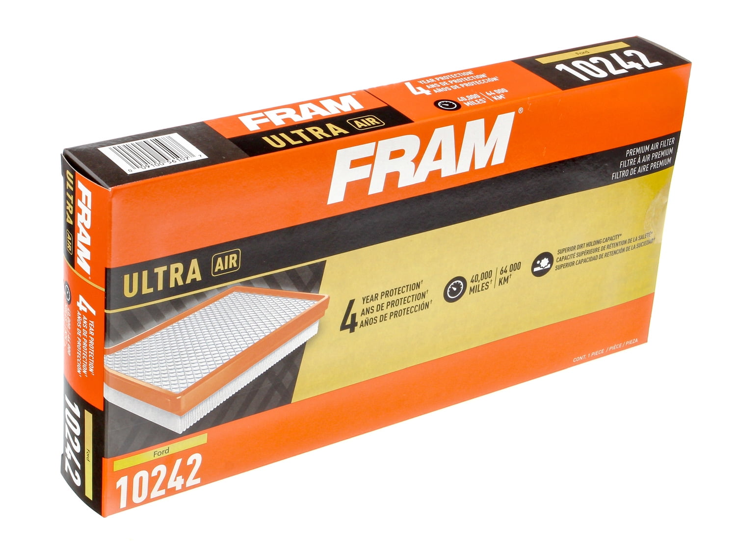 FRAM Ultra Air XGA10242, Premium Engine Air Filter for Select Ford, Lincoln, Mazda Vehicles
