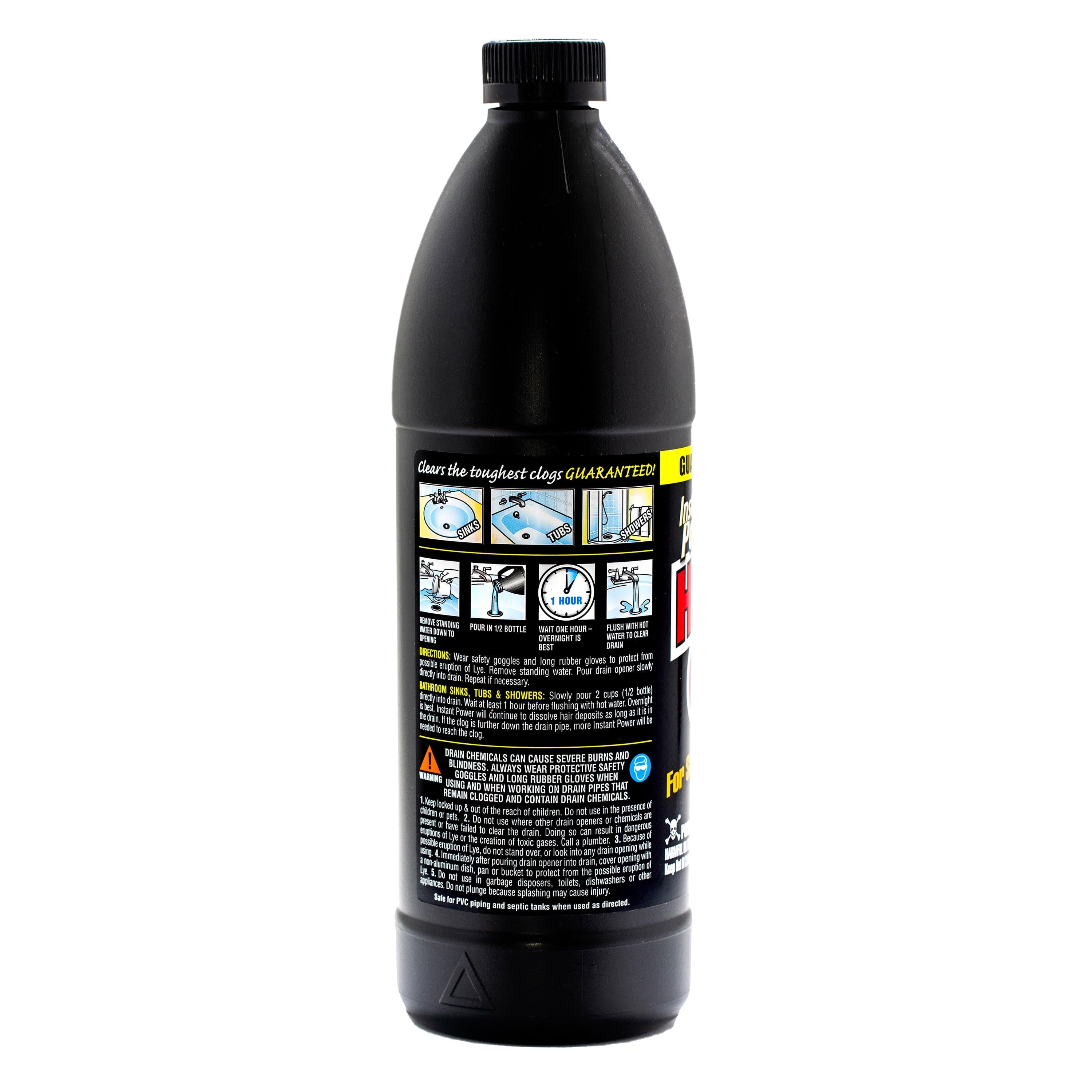 Instant Power Hair Clog Remover, 33.8 Fluid Ounce