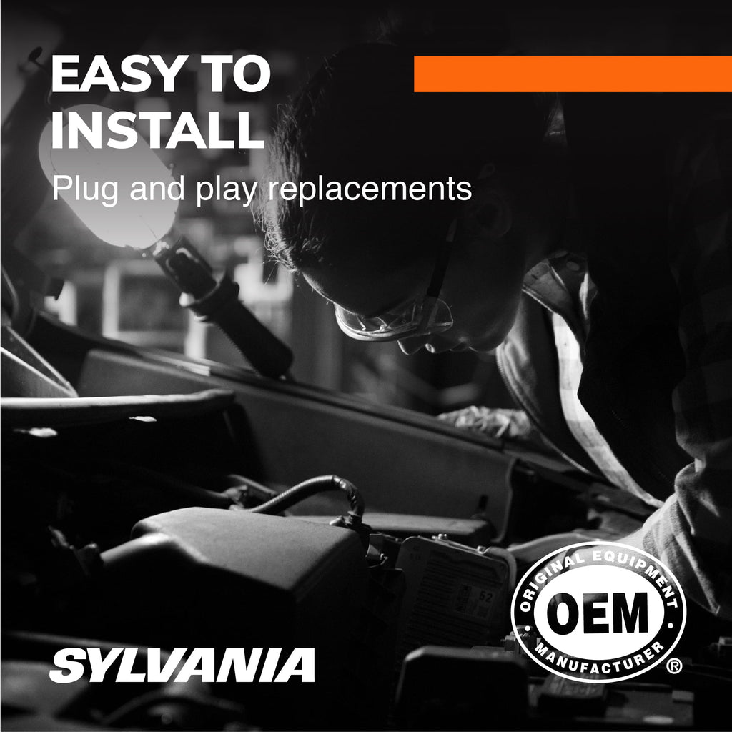 Sylvania 921 White LED Automotive Mini Bulbs, Pack of 2.