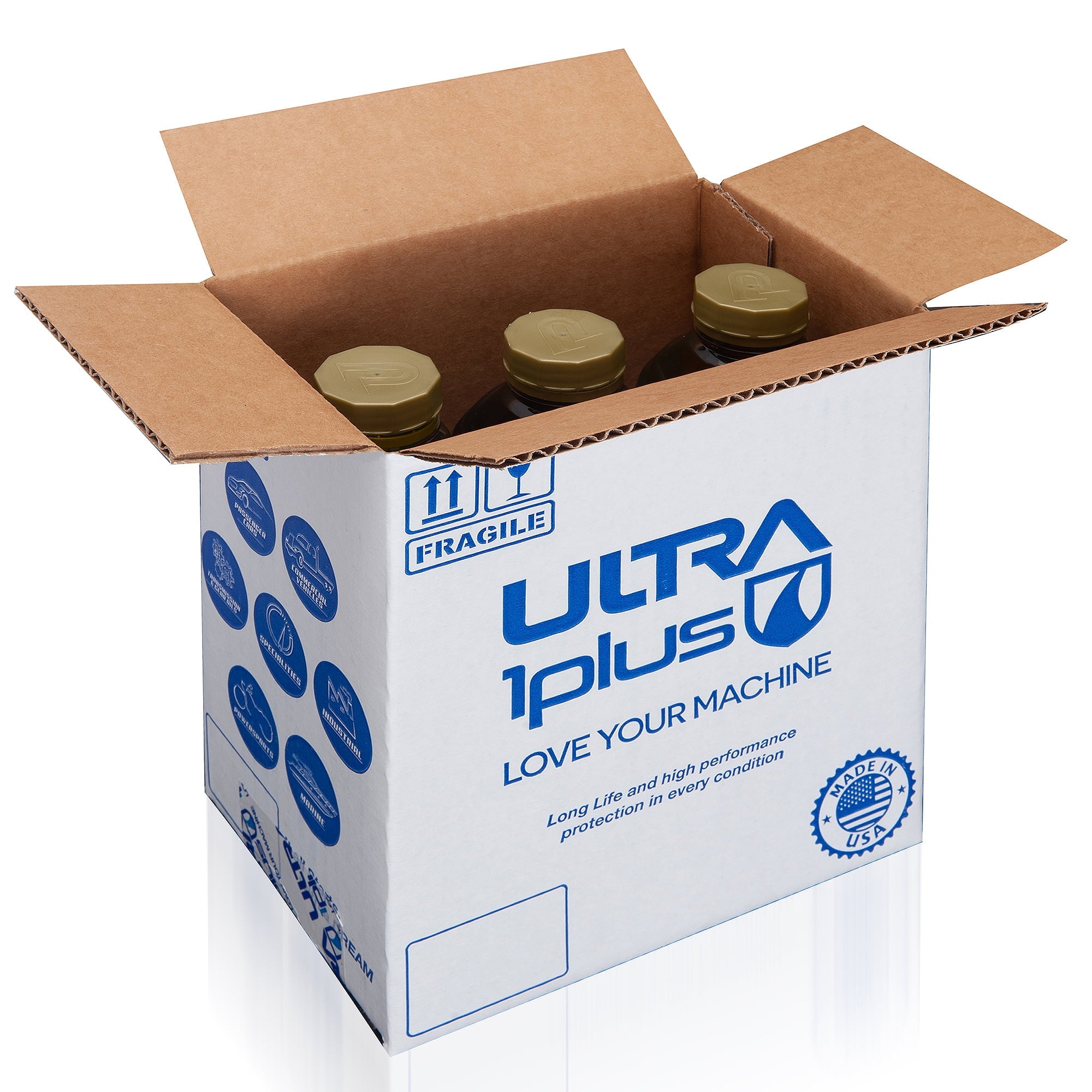 Ultra1Plus™ SAE 75W-90 Synthetic Gear Oil API GL-5 | 3-Pack QT