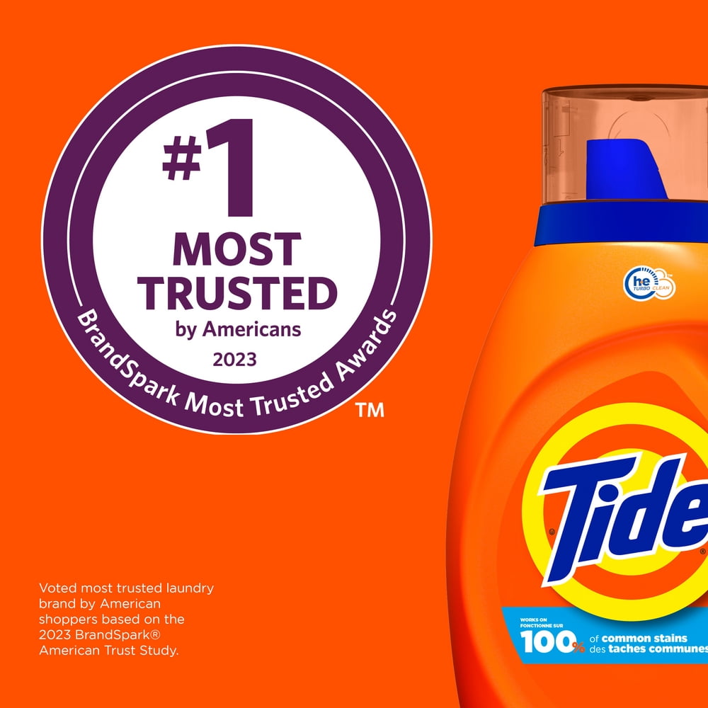 Tide Clean Breeze HE, 64 Loads Liquid Laundry Detergent, 92 fl oz