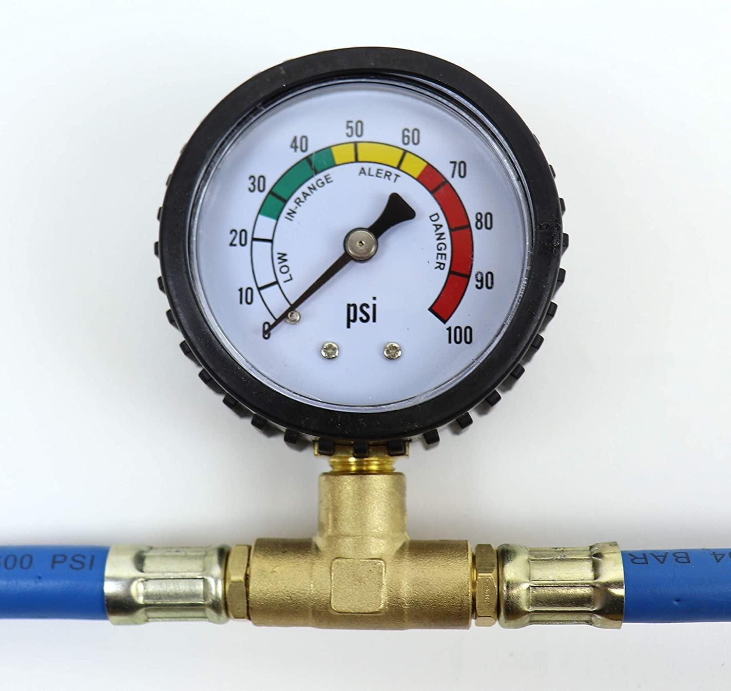 ZeroR Top Off Kit #2 - Genuine 8oz HFO-R1234yf Refrigerant (2 Cans) & HD Brass Can Tap with Gauge