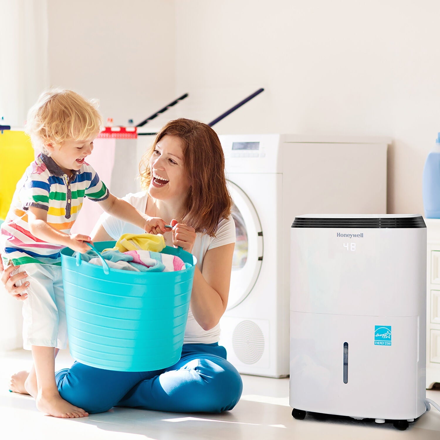 Honeywell 70 Pint Energy Star Dehumidifier Up to 4000 Sq. Ft., TP70AWKNR