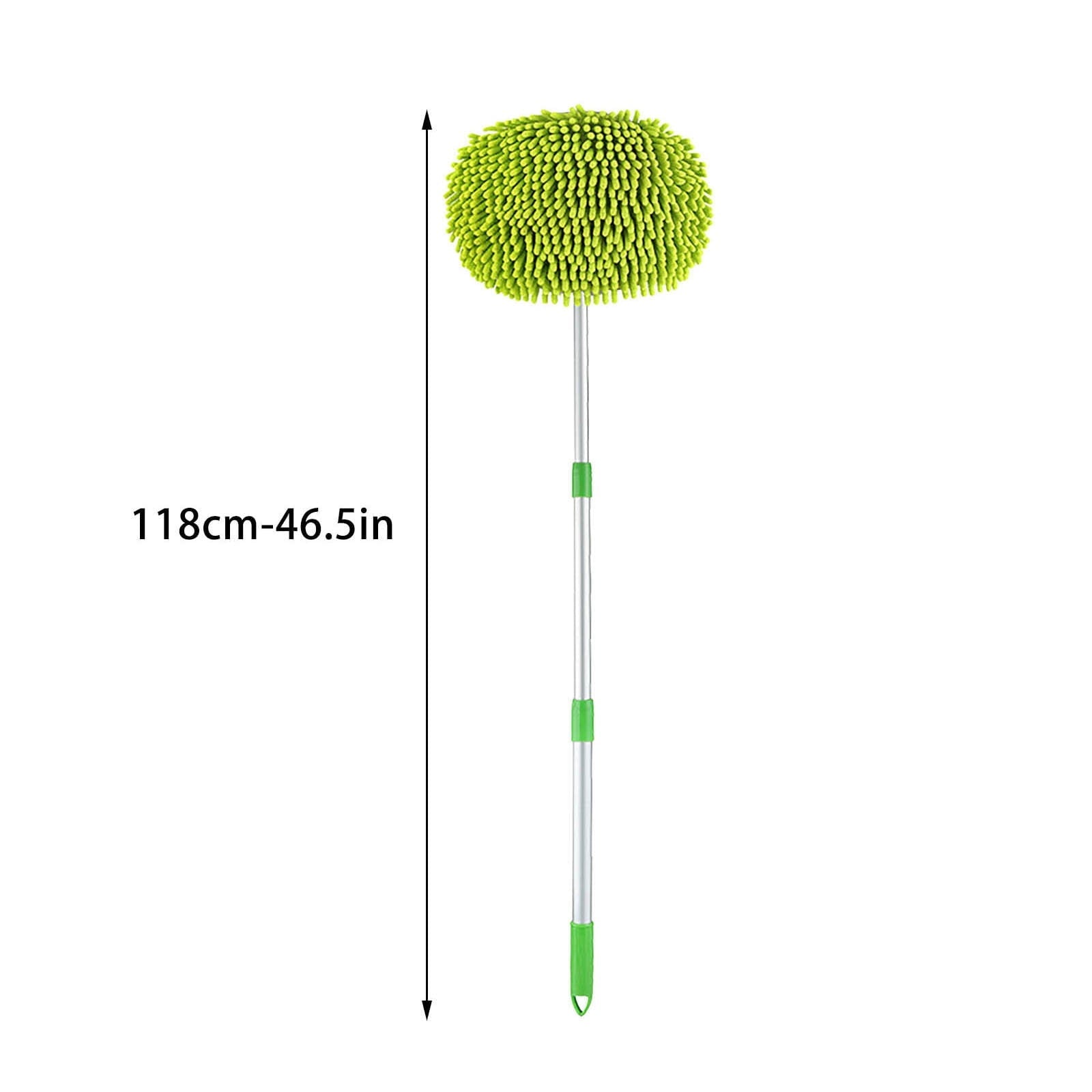 OAVQHLG3B 45" Microfiber Car Wash Brush Mop Car Cleaning Kit,Mitt Sponge with Long Handle,Car Cleaning Supplies Duster Washing Car Tools Household Essentials for Car Washing