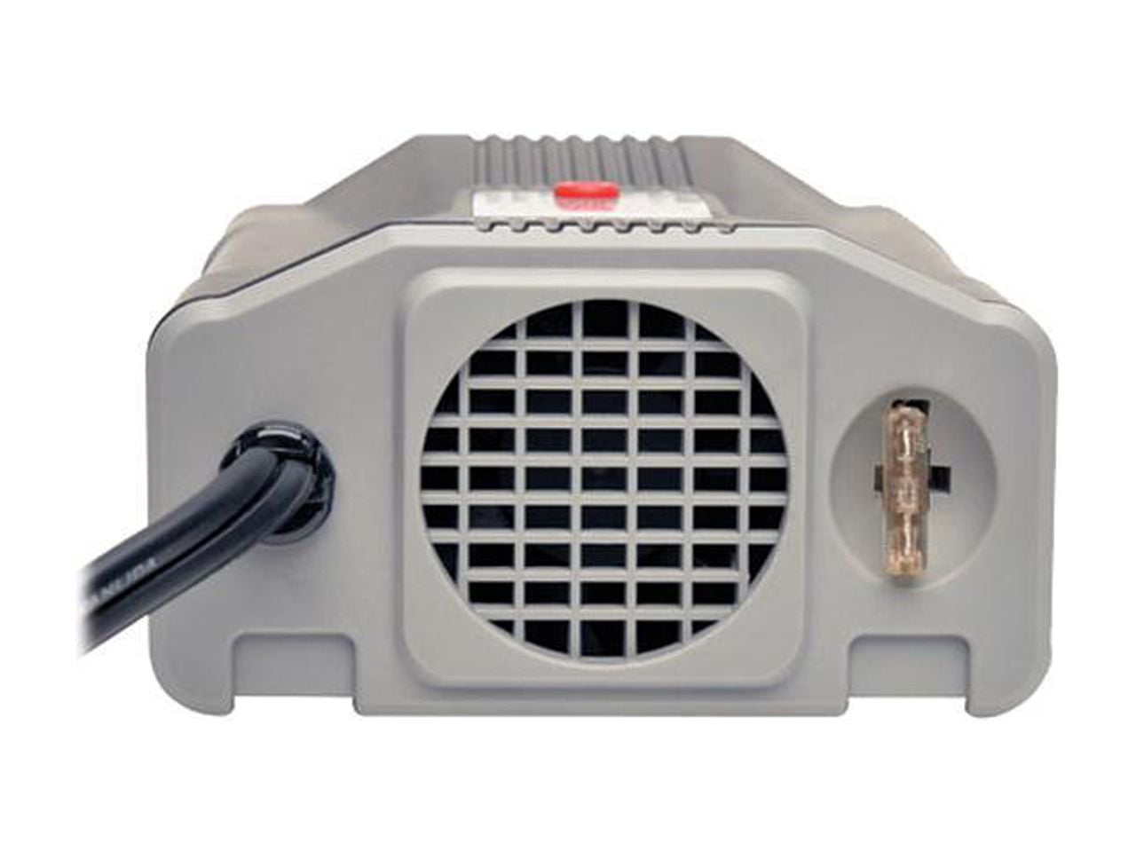 Tripp Lite 200W Car Power Inverter with Outlet & 2 USB Charging Ports, Ultra-Compact (PV200USB)