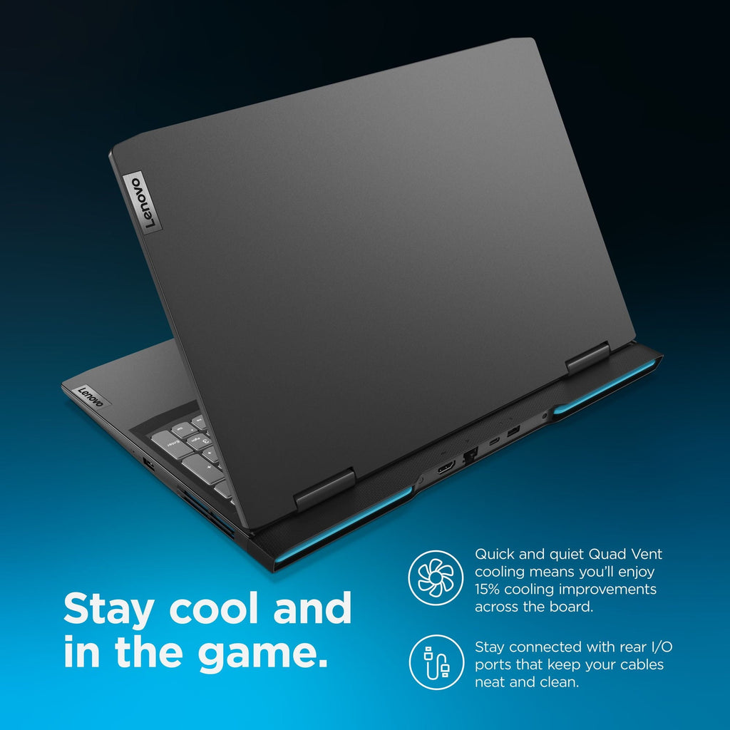 Lenovo Ideapad Gaming 3 15.6" FHD 120Hz Gaming Laptop AMD Ryzen 5 7535HS 8GB RAM 512GB SSD NVIDIA GeForce RTX 2050 4GB
