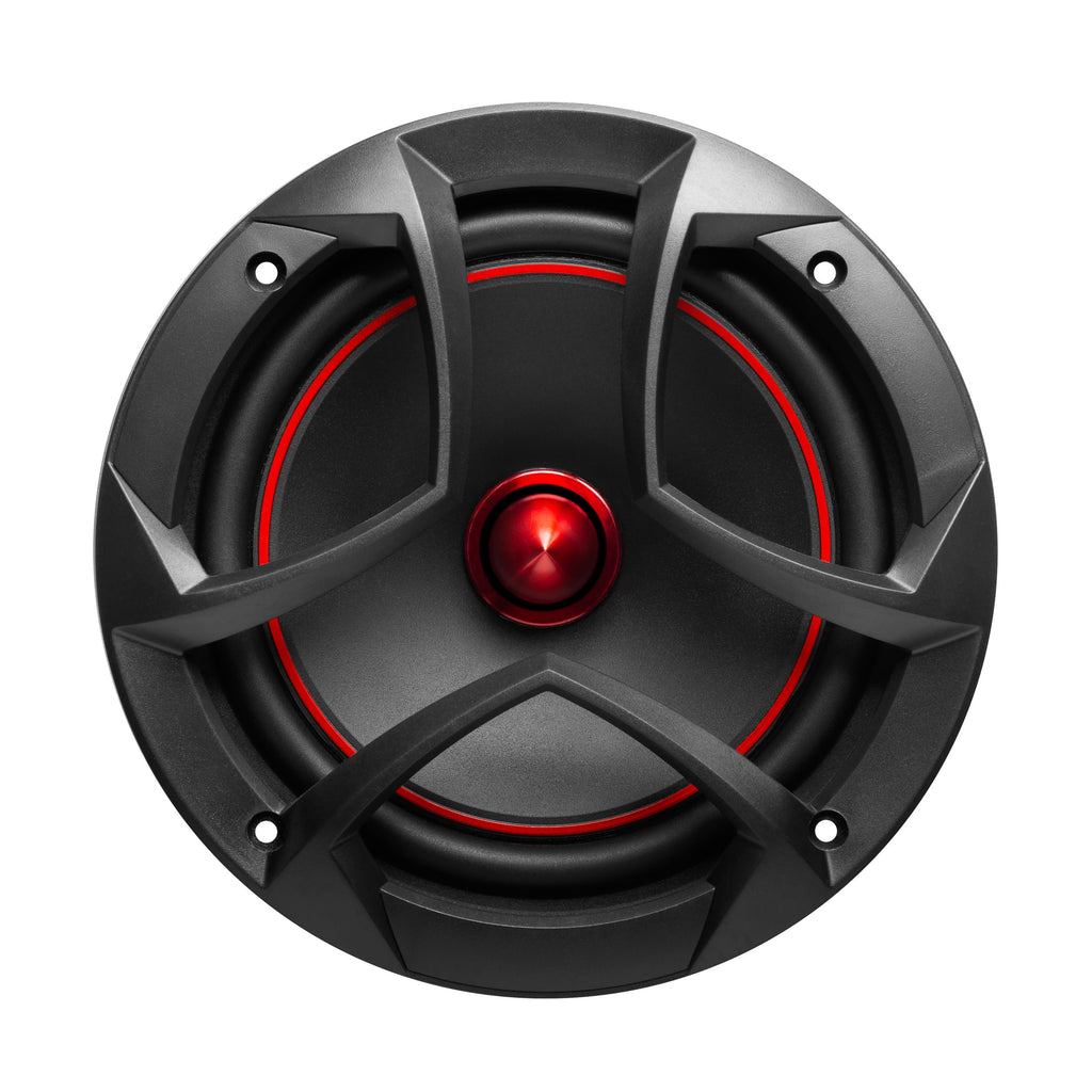 Sound Storm Laboratories CG65C Charge Series 6.5 Inch Car Audio Component Door Speakers - 350 Watts Max, 2 Way, Full Range, Hook Up To Stereo and Amplifier, Tweeters