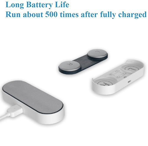 ECG Monitor | Portable EKG Heart Rate Monitor | Wireless Handheld and Strap Chest Wearable | 30s - 15mins Measurement | Free App and Bluetooth | DuoEK