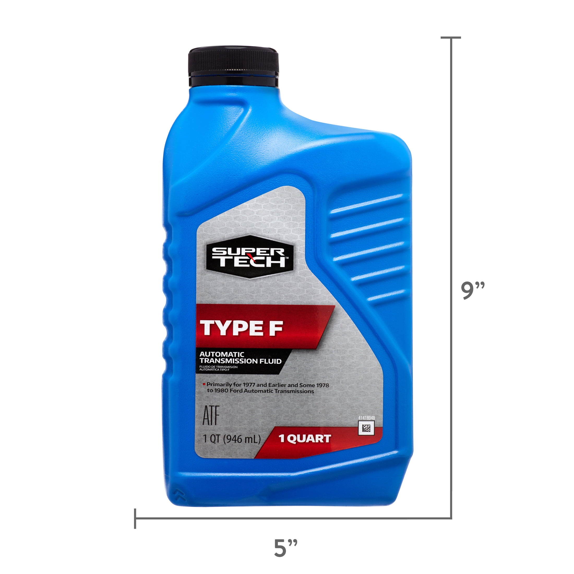 Super Tech Type F Automatic Transmission Fluid, 1 Quart