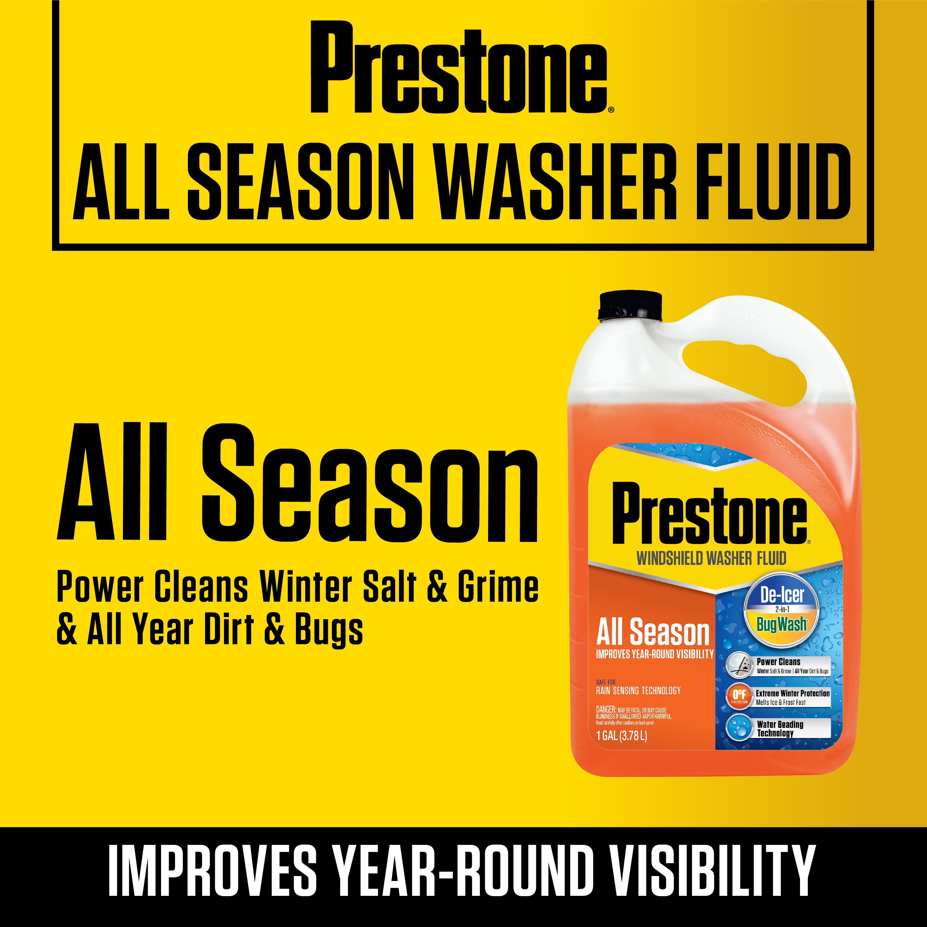 Prestone Deluxe Windshield Washer Fluid