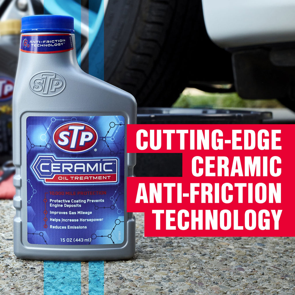 STP Ceramic Oil Treatment - 15 OZ