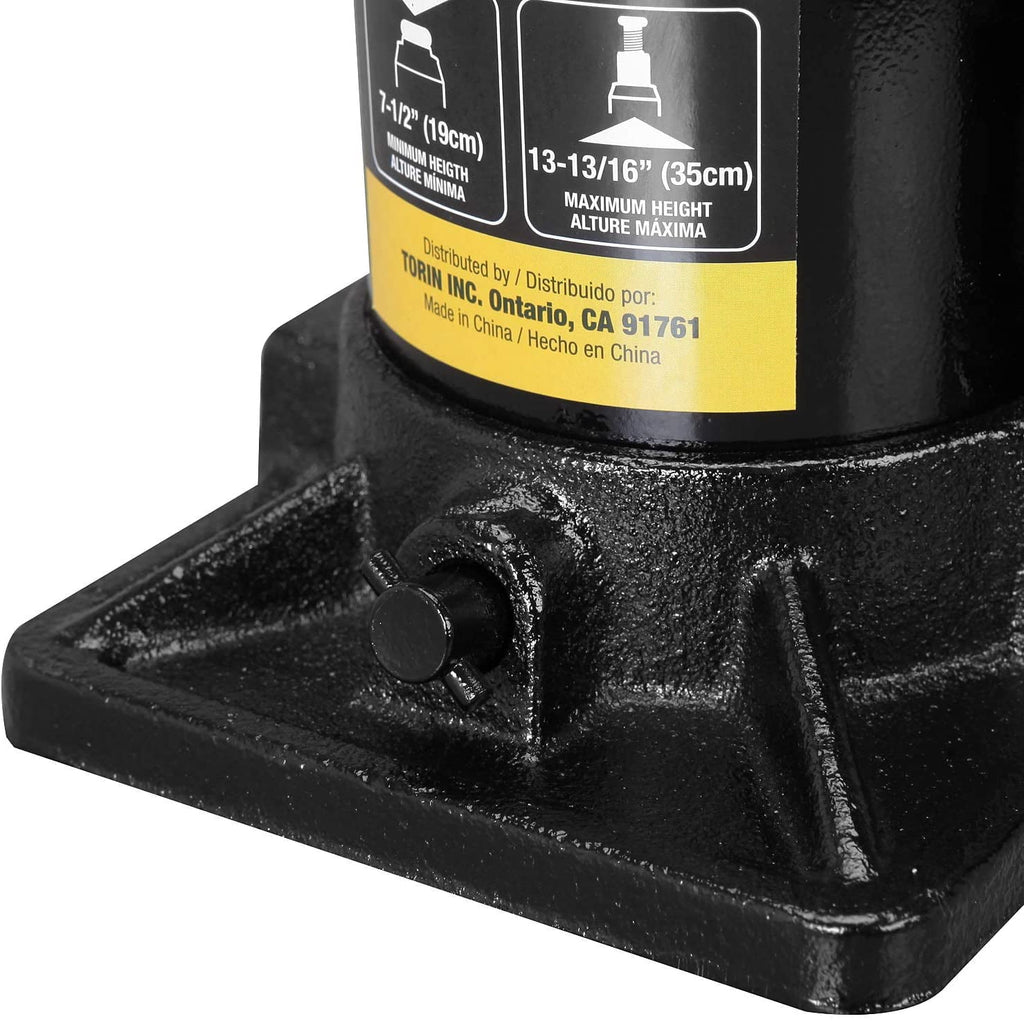 Torin Jacks DT91207AB Hydraulic Stubby Bottle Jack