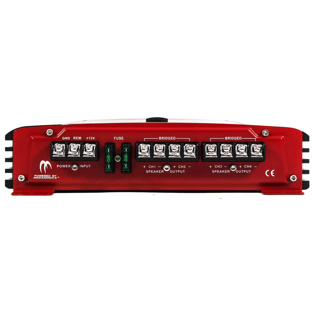 Crunch PX-1000.4 1000W Car Stereo Amp & Soundstorm AKS8 Amp Wiring Kit