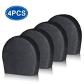 4pcs Wheel Tire Covers, EEEkit Waterproof Motorhome Wheel Covers for 30- 32inch Tire Diameters, UV Coating Tire Protectors Fit for RVs, Trailers, Campers, Cars, and Trucks