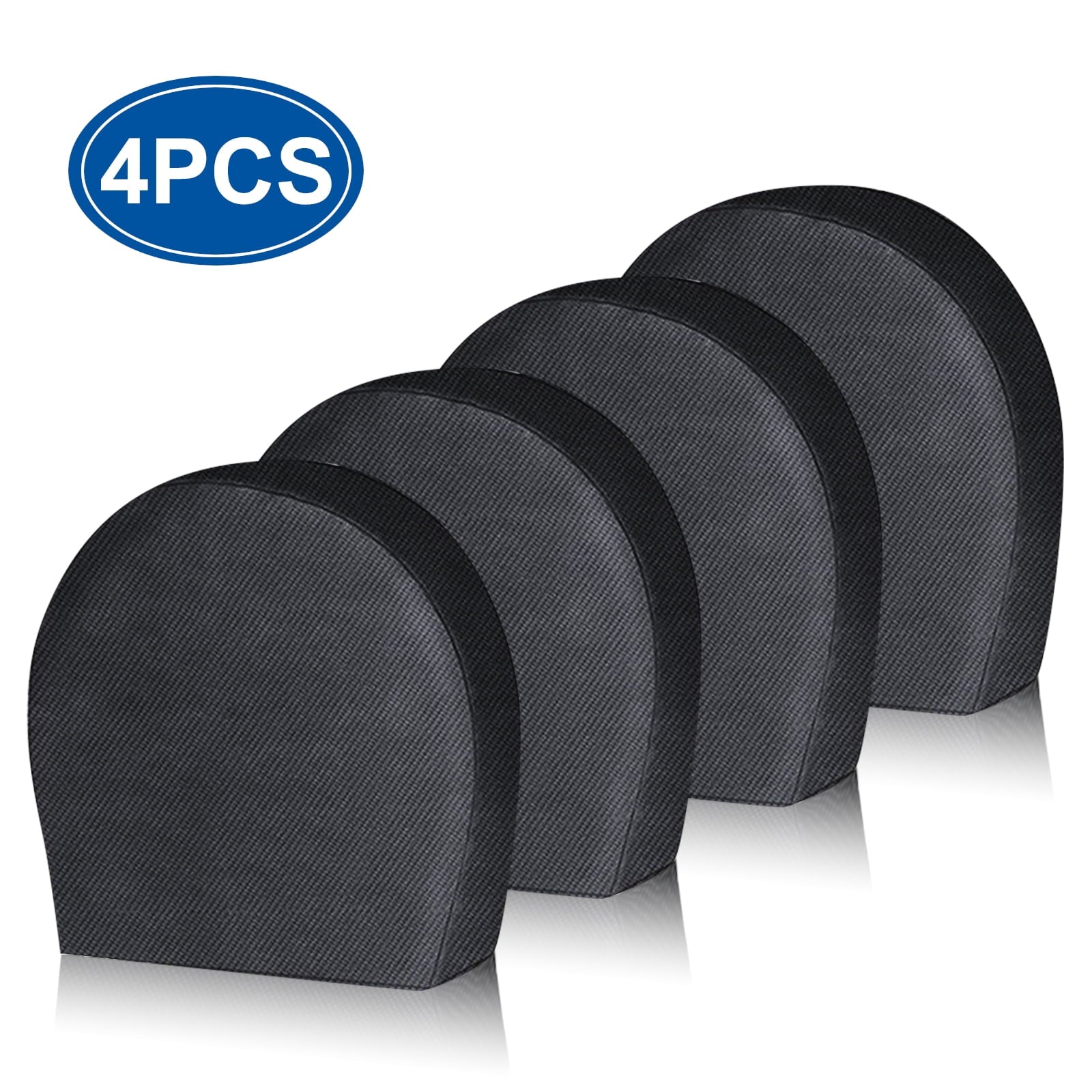 4pcs Wheel Tire Covers, EEEkit Waterproof Motorhome Wheel Covers for 30- 32inch Tire Diameters, UV Coating Tire Protectors Fit for RVs, Trailers, Campers, Cars, and Trucks