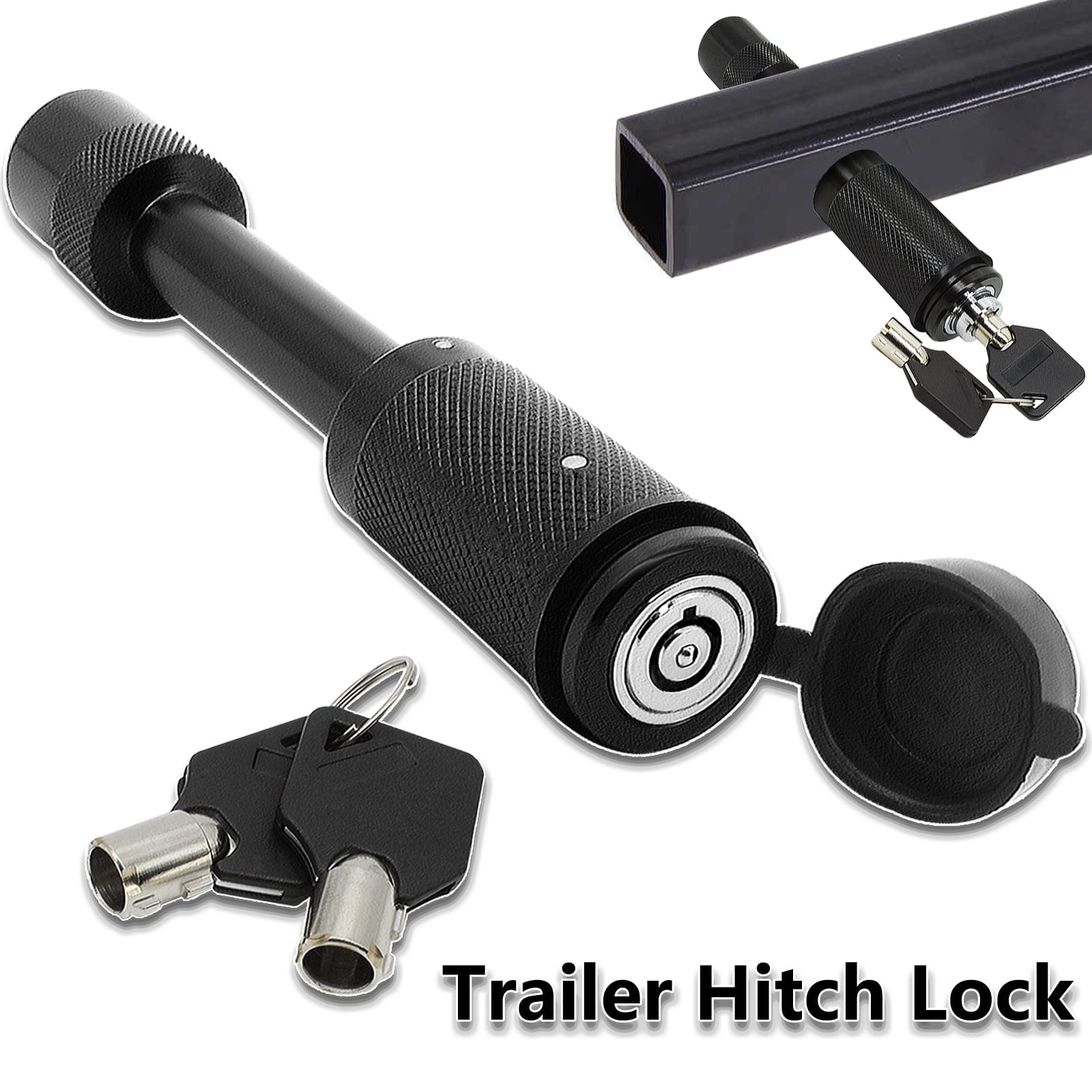 5/8" 16mm Hitch Pin Lock Tow Bar Tongue Anti Theft Caravan Trailer Towbar