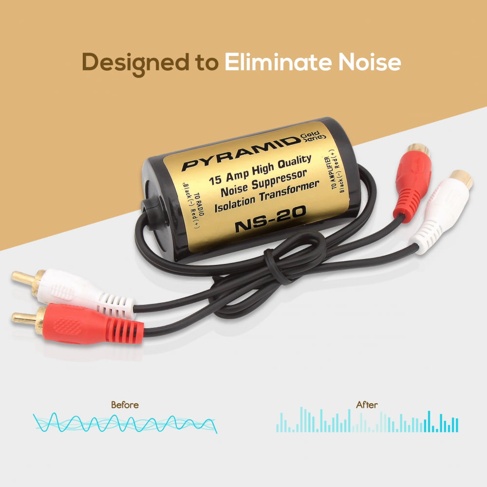 Pyramid 15 Amp RCA Noise Suppressor
