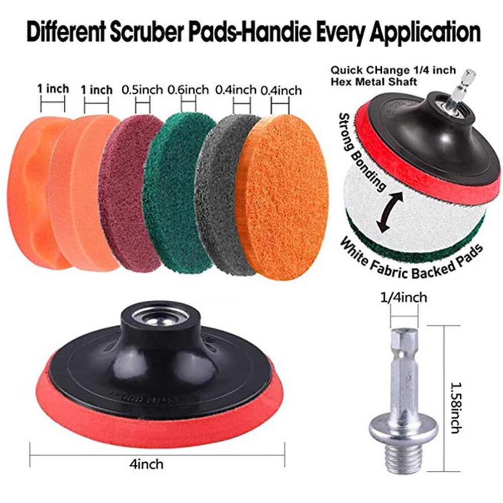 25Pack Car Detailing Brush Hair Automotive Detail Brushes Kit for Cleaning Car Interior Exterior