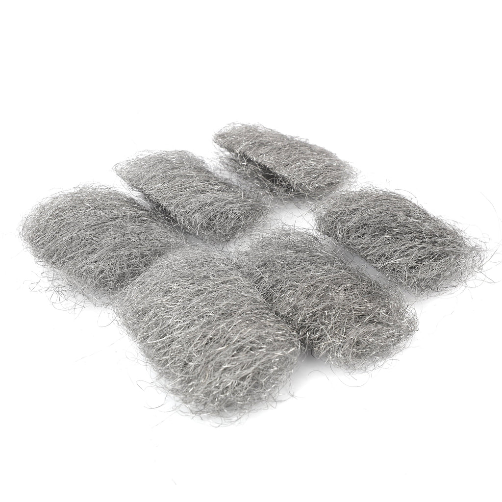 Hyper Tough #3 Coarse Steel Wool Pads, 12 Pack