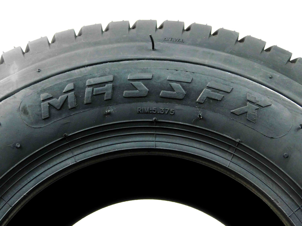 MASSFX 18x8.5-8 Golf Cart,Turf, Lawn & Garden Tires & Black 4/4 Wheel Assembled Kit 18x8.5x8