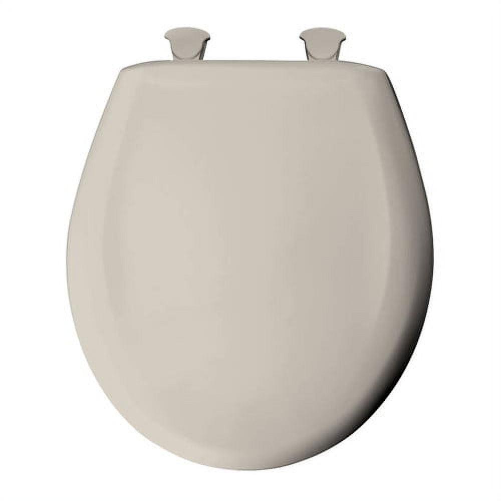 Bemis 200SLOWT Lift-Off Plastic Round Slow-Close Toilet Seat, Available in Vario Colors