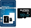 512GB Micro SD Card Class 10 Memory Card Fast Speed TF Card for Android Smartphone,Digital Camera,Tablet,Surveillance and Drone