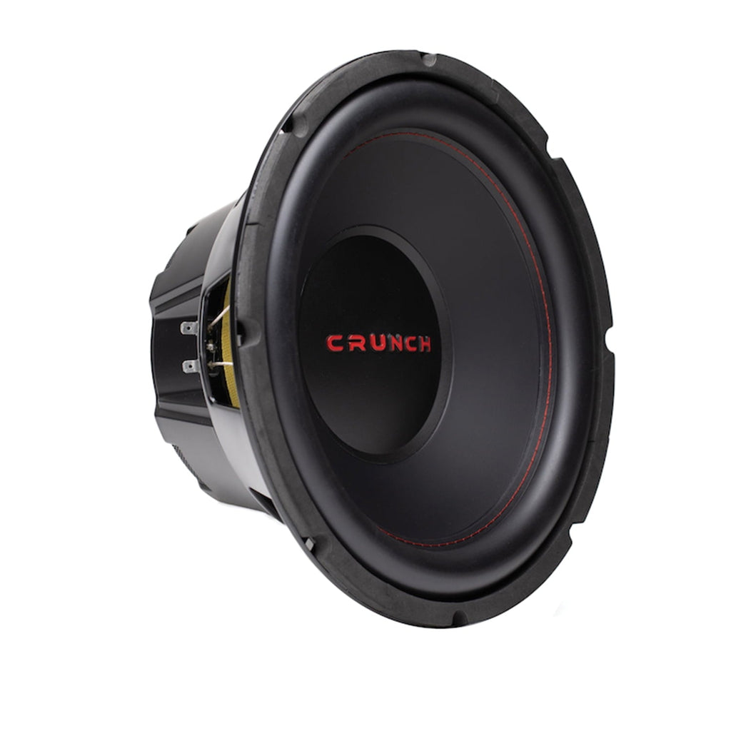 Crunch CRW12D4 12 Inch 800 Watt MAX Dual Voice Coil Car Subwoofer Speaker