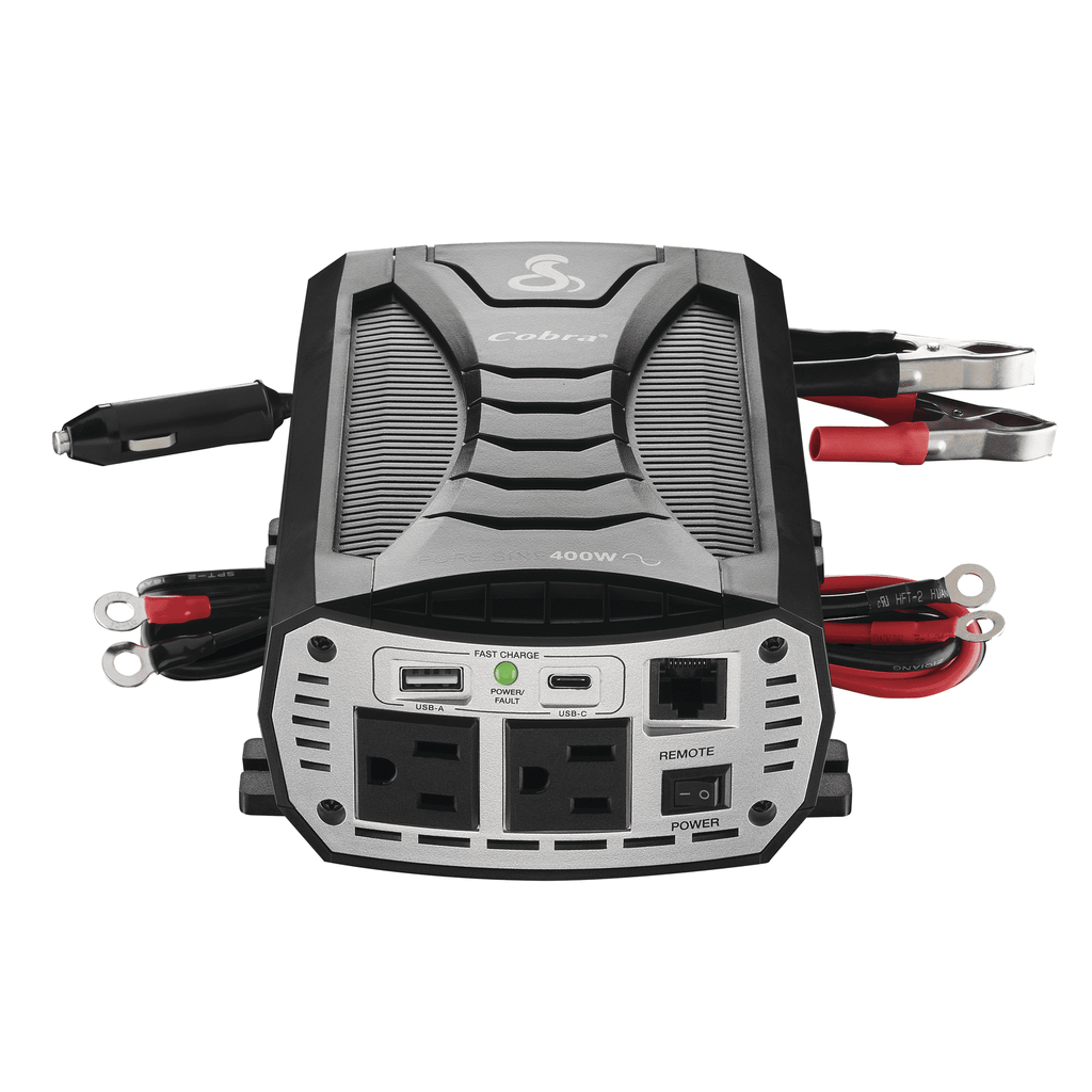 Restored Cobra CPI400PSW FR 400W Pure Sine Waver Power Inverter (Refurbished)