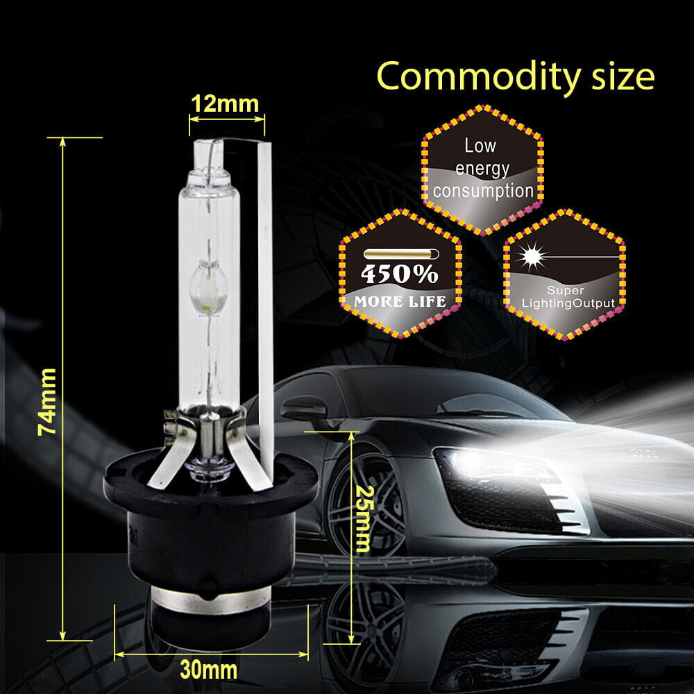 For Lexus ES350 2007-2015 D4S Xenon HID Headlight Replacement Bulb Stock Qty2