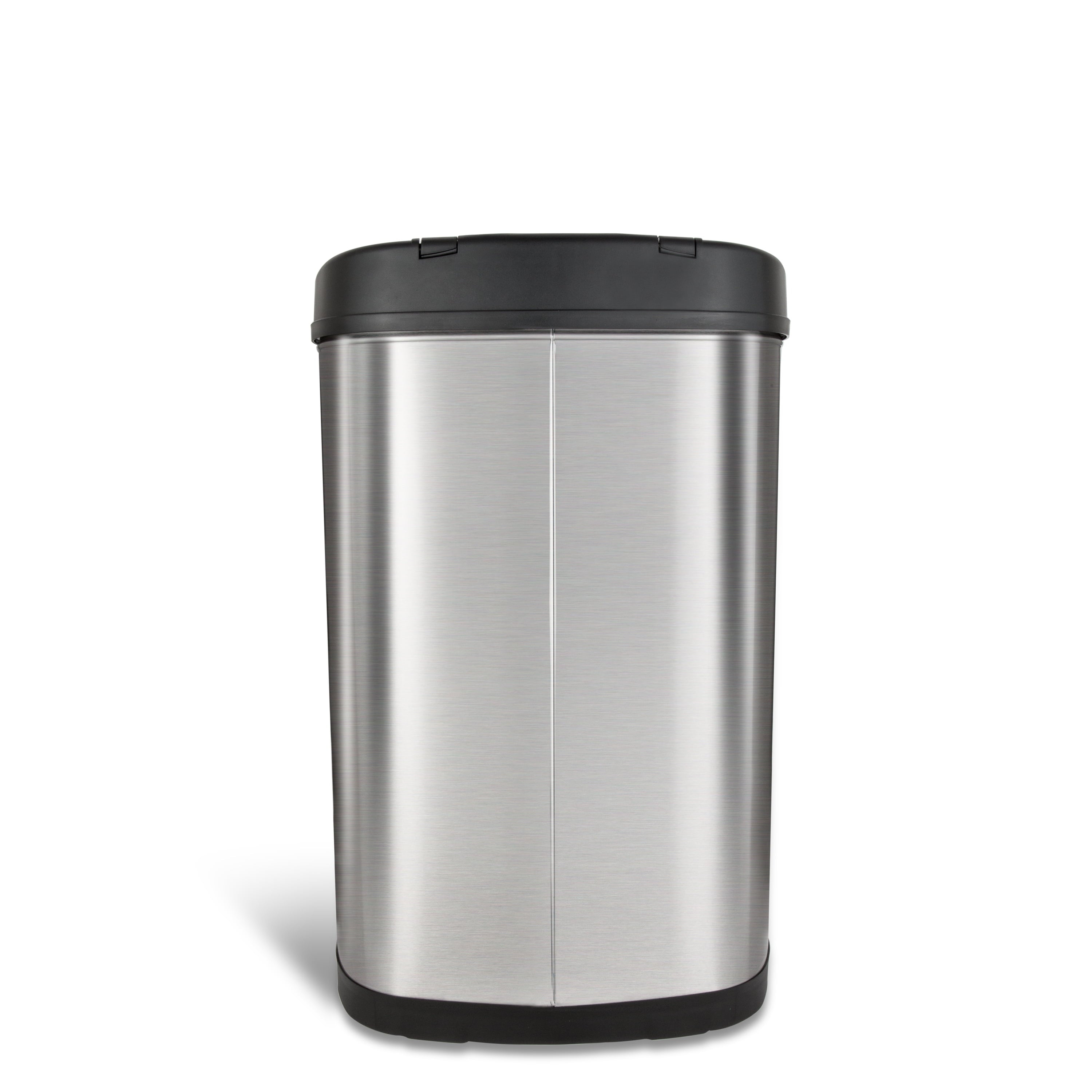 Nine Stars 13.2 Gallon Trash Can, Motion Sensor Kitchen Trash Can, Stainless Steel