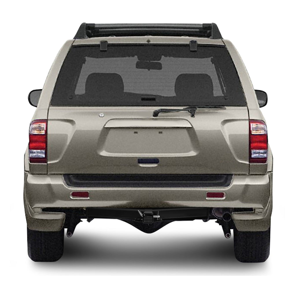 DNA Motoring TH-N-030 For 1996-2004 Pathfinder Infiniti QX4 2 inches Class 3 Trailer Towing Hitch Receiver Replacement W/ hitch pin 97 98 99 00 01 02