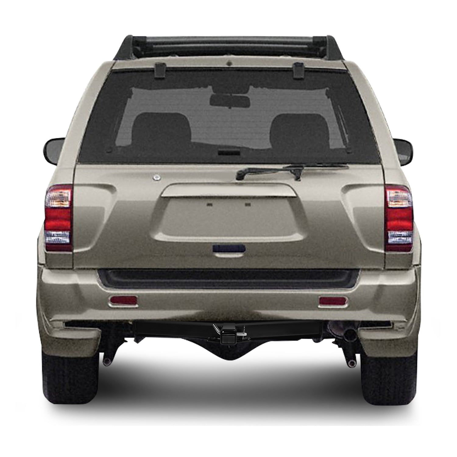 DNA Motoring TH-N-030 For 1996-2004 Pathfinder Infiniti QX4 2 inches Class 3 Trailer Towing Hitch Receiver Replacement W/ hitch pin 97 98 99 00 01 02