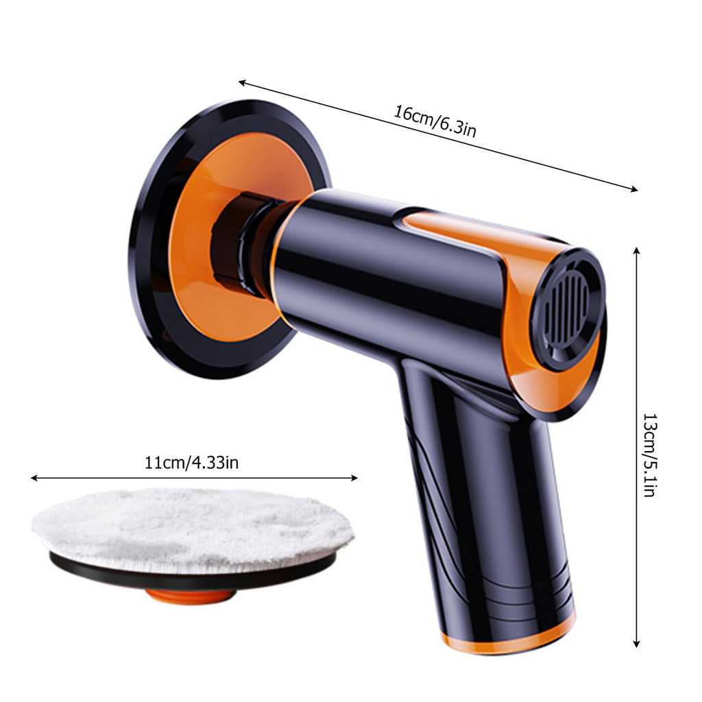 Harupink Cordless Car Buffer Polisher Kit , 2000mAh, Polishing Pads for Removing Car Scratch, Polishing Car/Home Appliance/Ceramic/Boat Detailing