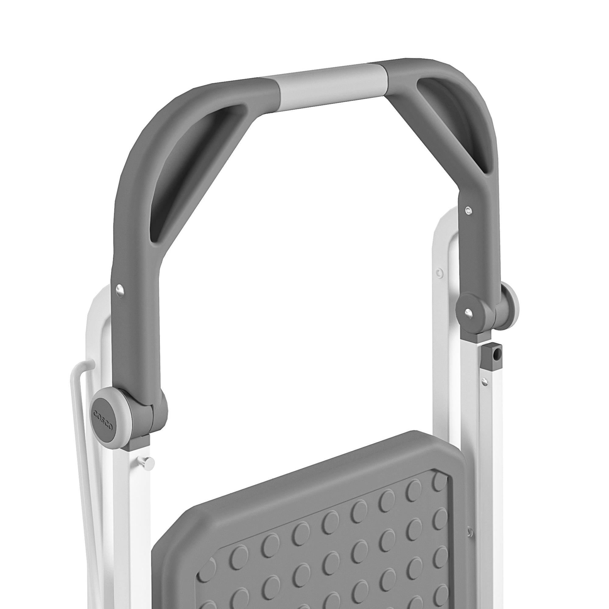 COSCO 2-Step Kitchen Stepperâ¢ Adult Folding Step Stool, Kids Folding Helper (Steel/Resin)