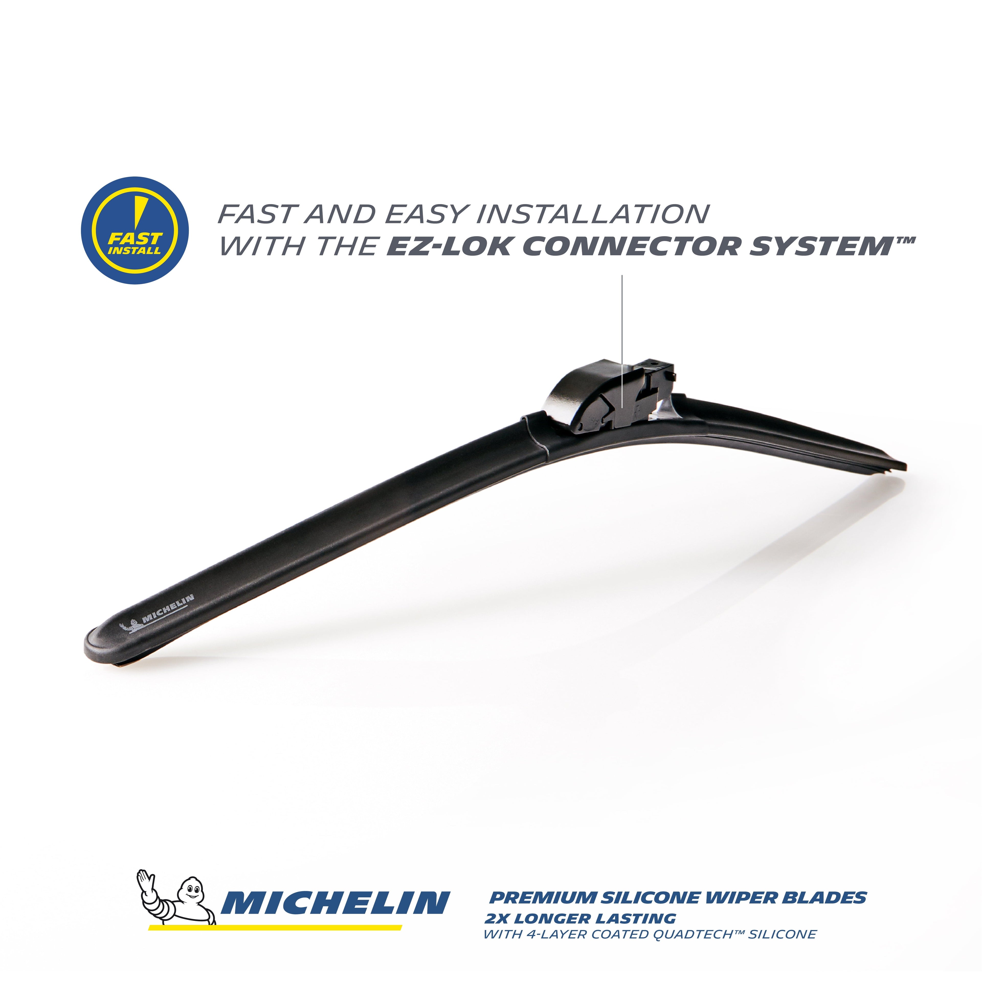 Michelin Endurance XT Advanced Silicone Wiper Blade 24",Last 2X Longer