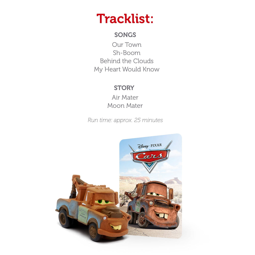 Tonies Mater from Disney and Pixar's Cars 2, Audio Play Figurine for Portable Speaker, Small, Brown