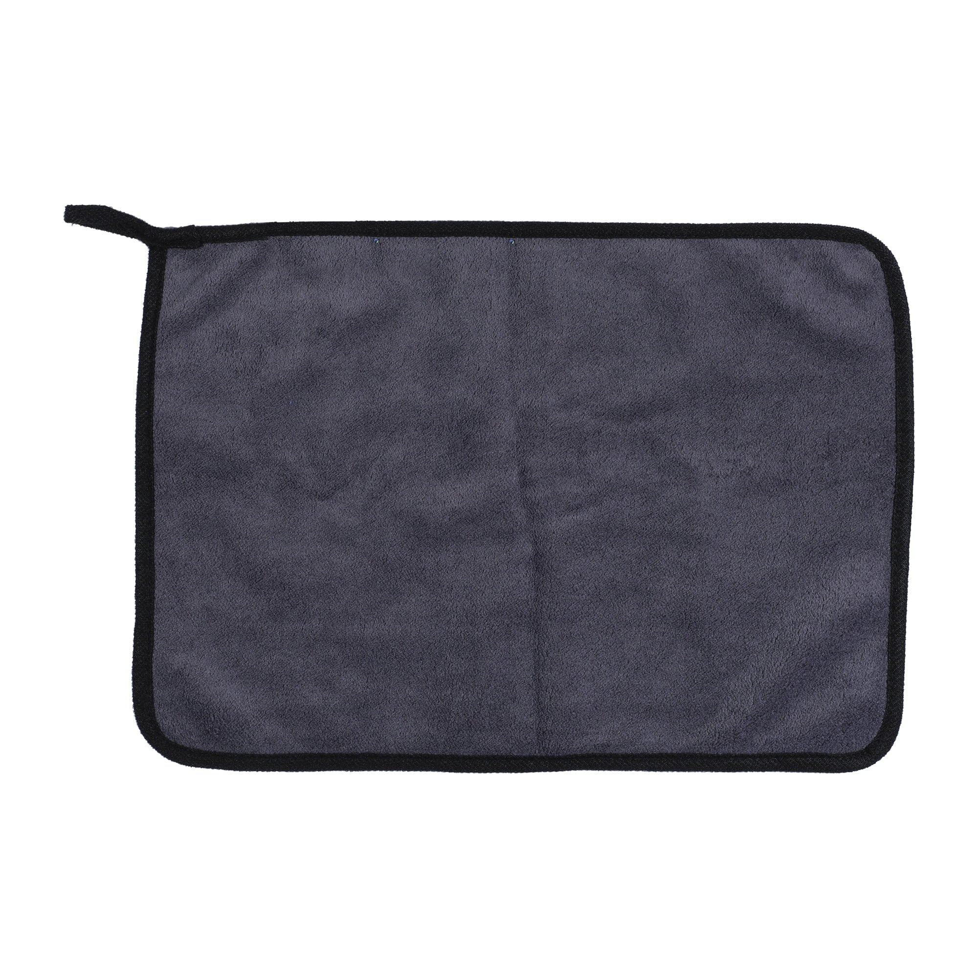 Unique Bargains 2pcs Microfibre Car Drying Towel 30 x 40cm 600GSM Highly Absorbent Car Cleaning Cloth Grey Purple