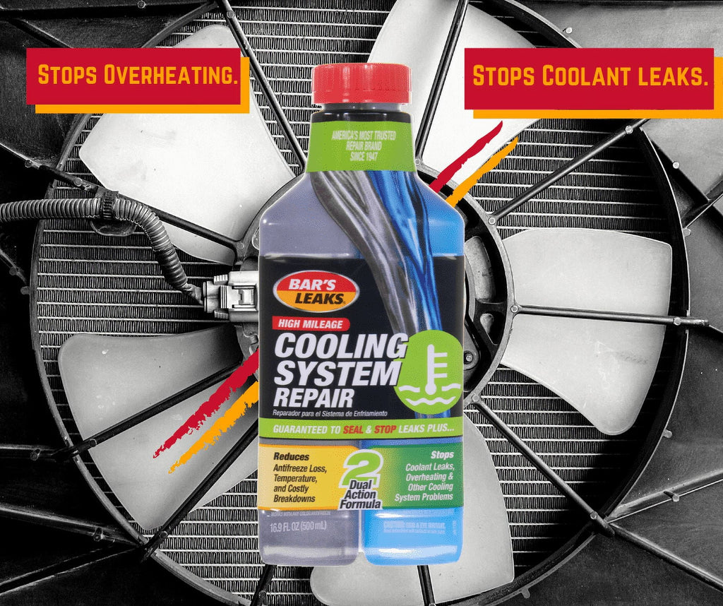Bar's Leaks High Mileage Cooling System Repair Additive, 16.9 oz