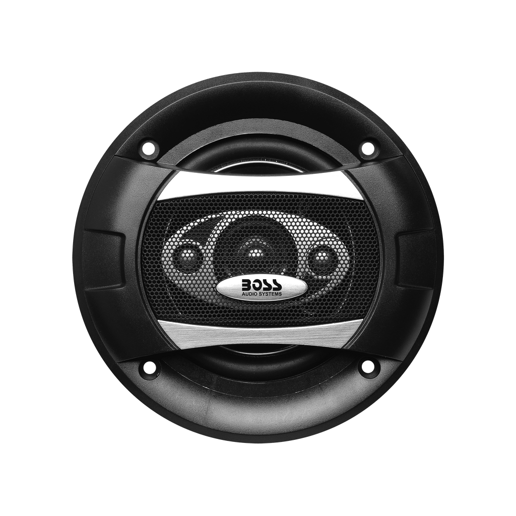 BOSS Audio Systems P55.4C Phantom Series 5.25 Inch Car Stereo Door Speakers - 300 Watts Max, 4 Way, Full Range Audio, Tweeters, Coaxial, Sold in Pairs