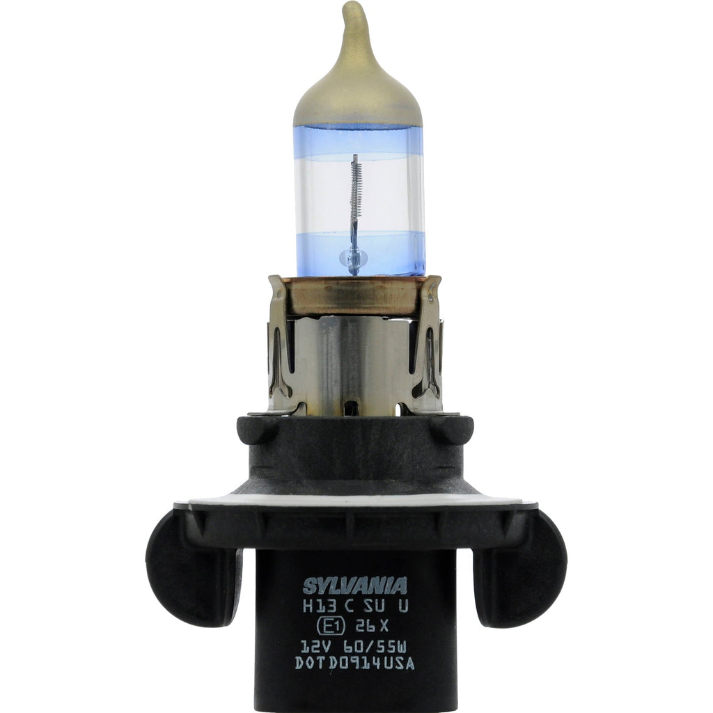 Sylvania H13 SilverStar Ultra Halogen Headlight Bulb, Pack of 2